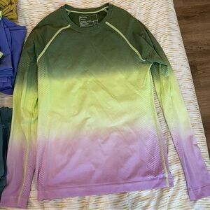 Gradient Long Sleeve Shirt